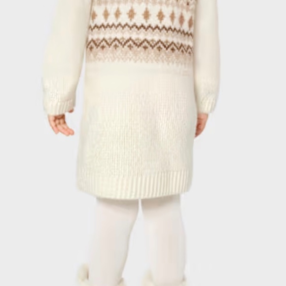 Toddler Girls Sweater Dress Long Sleeve Size 12M to 18M Childrens Place NWT - Picture 4 of 4